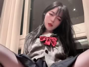 Lucu asian gadis sutra pakaian dalam menggoda